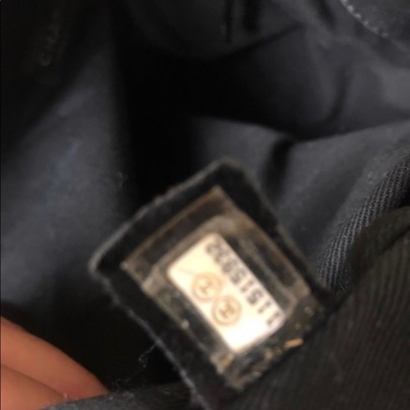 ♥️ RARE CHANEL Discontinued 8 Knots Lambskin Black Large Bag - Picture 6 of 10